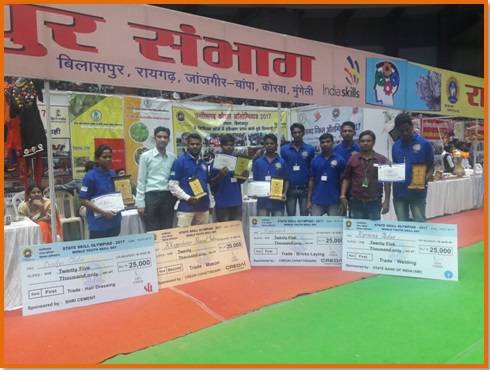 OPJCC Students Bag Chhattisgarh State Skills Olympiad Prizes